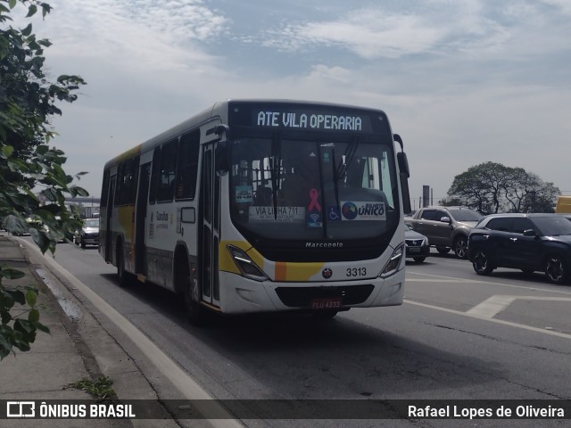 Viação Campo dos Ouros 3313 na cidade de Guarulhos, São Paulo, Brasil, por Rafael Lopes de Oliveira. Número da foto: #10481524.