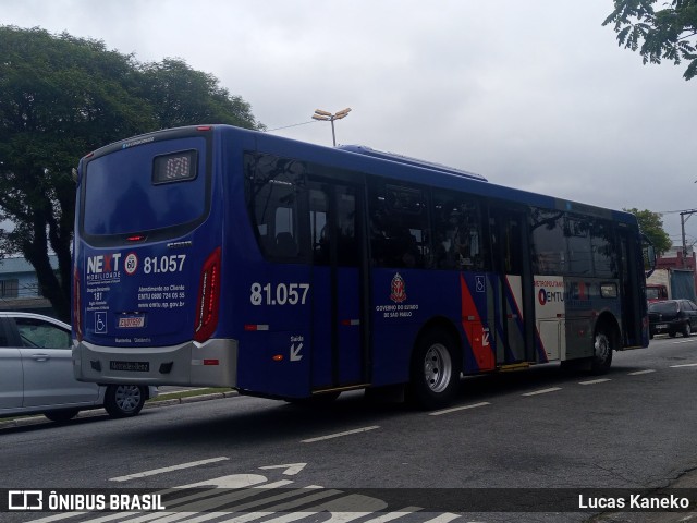 Next Mobilidade - ABC Sistema de Transporte 81.057 na cidade de Santo André, São Paulo, Brasil, por Lucas Kaneko. ID da foto: 10481577.