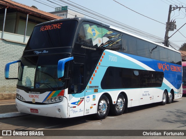 Viação Serrense 7000 na cidade de Congonhas, Minas Gerais, Brasil, por Christian  Fortunato. ID da foto: 10481608.