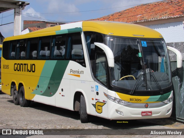 Empresa Gontijo de Transportes 18385 na cidade de Fortaleza, Ceará, Brasil, por Alisson Wesley. ID da foto: 10486577.