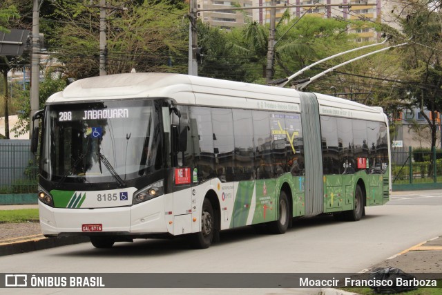 Next Mobilidade - ABC Sistema de Transporte 8185 na cidade de São Bernardo do Campo, São Paulo, Brasil, por Moaccir  Francisco Barboza. Número da foto: #10486721.