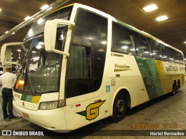 Empresa Gontijo de Transportes 12750 na cidade de Belo Horizonte, Minas Gerais, Brasil, por Hariel Bernades. Número da foto: #10485431.