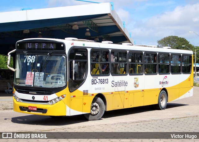 Belém Rio Transportes BD-76813 na cidade de Belém, Pará, Brasil, por Victor Hugo. Número da foto: #10485978.