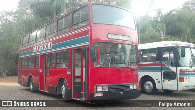 Viação Caprioli 5501 na cidade de Campinas, São Paulo, Brasil, por Felipe Antonini . Número da foto: #10485433.