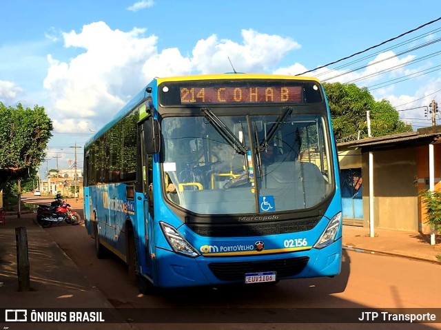 JTP Transportes - COM Porto Velho 02.156 na cidade de Porto Velho, Rondônia, Brasil, por JTP Transporte. ID da foto: 10485212.