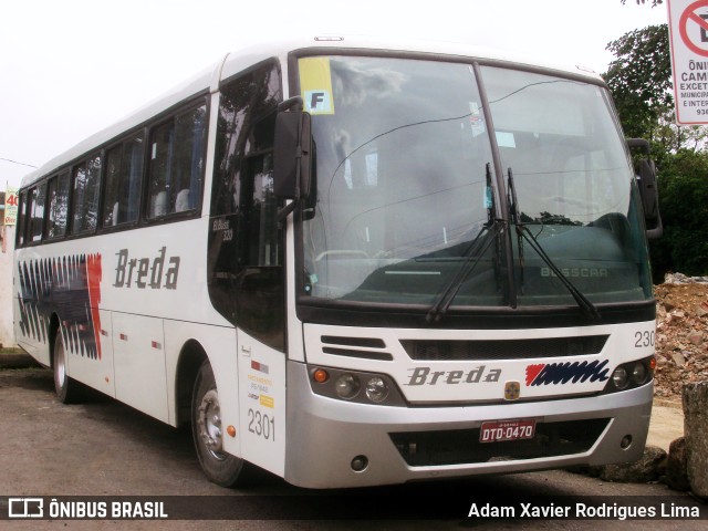 Breda Transportes e Serviços 2301 na cidade de Cubatão, São Paulo, Brasil, por Adam Xavier Rodrigues Lima. Número da foto: #10486083.