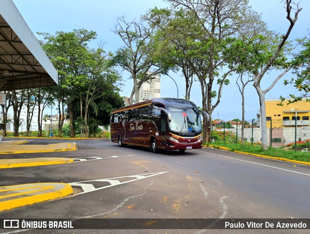 Viação São Bento Ribeirão Preto 22020 na cidade de Franca, São Paulo, Brasil, por Paulo Vitor De Azevedo. Número da foto: #10487128.