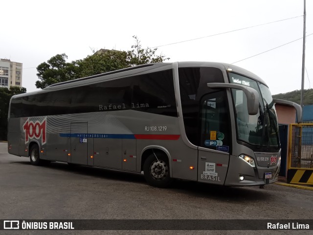 Auto Viação 1001 RJ 108.1219 na cidade de Niterói, Rio de Janeiro, Brasil, por Rafael Lima. ID da foto: 10487298.