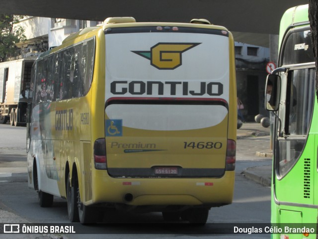 Empresa Gontijo de Transportes 14680 na cidade de Belo Horizonte, Minas Gerais, Brasil, por Douglas Célio Brandao. ID da foto: 10487487.