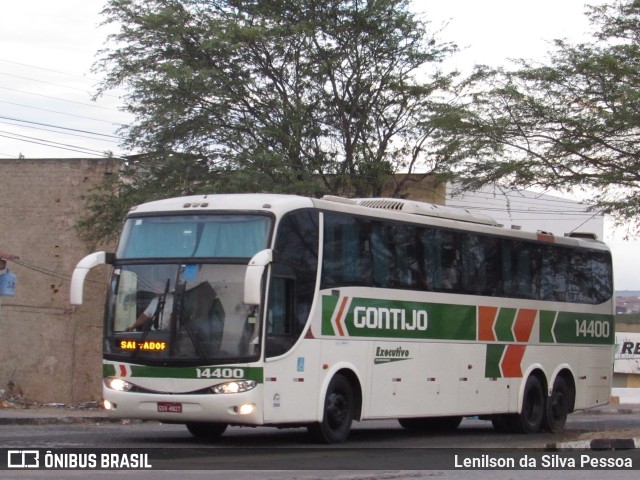Empresa Gontijo de Transportes 14400 na cidade de Caruaru, Pernambuco, Brasil, por Lenilson da Silva Pessoa. Número da foto: #10486841.