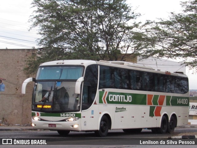 Empresa Gontijo de Transportes 14400 na cidade de Caruaru, Pernambuco, Brasil, por Lenilson da Silva Pessoa. ID da foto: 10486841.