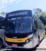 Transunião Transportes 3 6301 na cidade de São Paulo, São Paulo, Brasil, por Markus Bus Vip. Número da foto: #:id.
