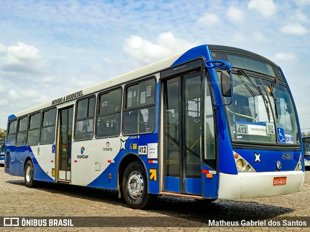 Onicamp Transporte Coletivo 4834 na cidade de Campinas, São Paulo, Brasil, por Matheus Gabriel dos Santos. ID da foto: 10489385.