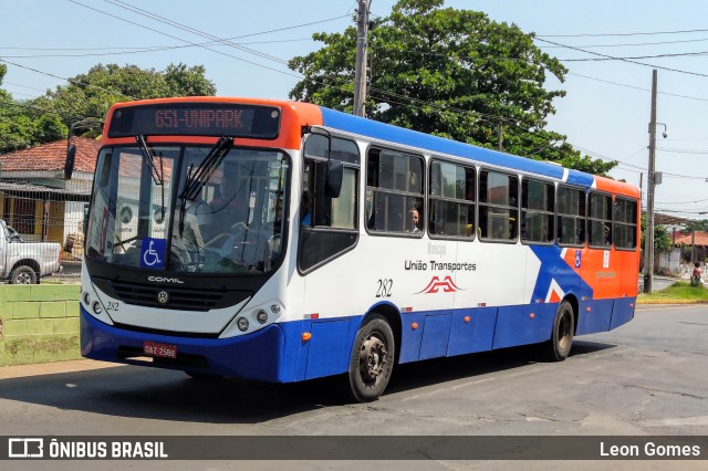 União Transportes 282 na cidade de Várzea Grande, Mato Grosso, Brasil, por Leon Gomes. Número da foto: #10490656.