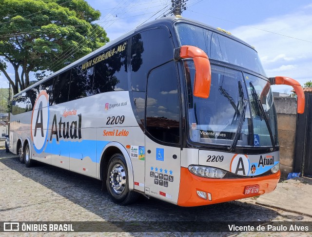 Agência Atual 2209 na cidade de Divinópolis, Minas Gerais, Brasil, por Vicente de Paulo Alves. ID da foto: 10489846.