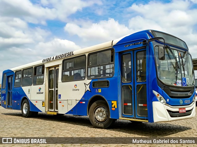 Onicamp Transporte Coletivo 4906 na cidade de Campinas, São Paulo, Brasil, por Matheus Gabriel dos Santos. Número da foto: #10489492.