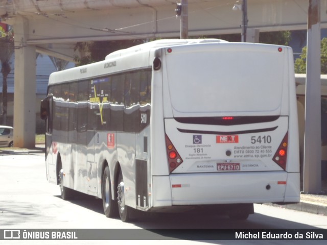 Next Mobilidade - ABC Sistema de Transporte 5410 na cidade de São Bernardo do Campo, São Paulo, Brasil, por Michel Eduardo da Silva. Número da foto: #10488167.