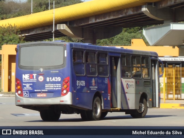Next Mobilidade - ABC Sistema de Transporte 81.439 na cidade de São Paulo, São Paulo, Brasil, por Michel Eduardo da Silva. Número da foto: #10488045.