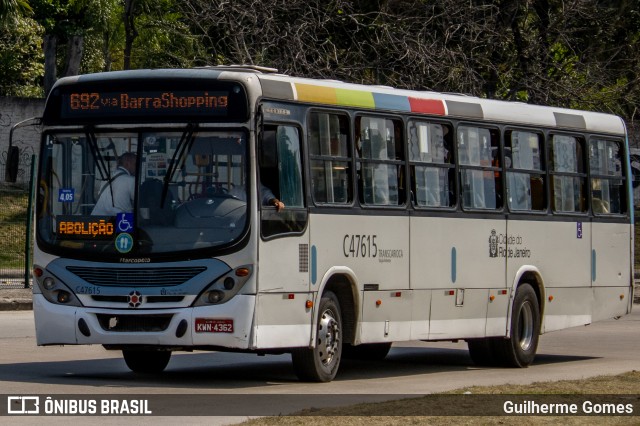 Viação Redentor C47615 na cidade de Rio de Janeiro, Rio de Janeiro, Brasil, por Guilherme Gomes. Número da foto: #10490514.