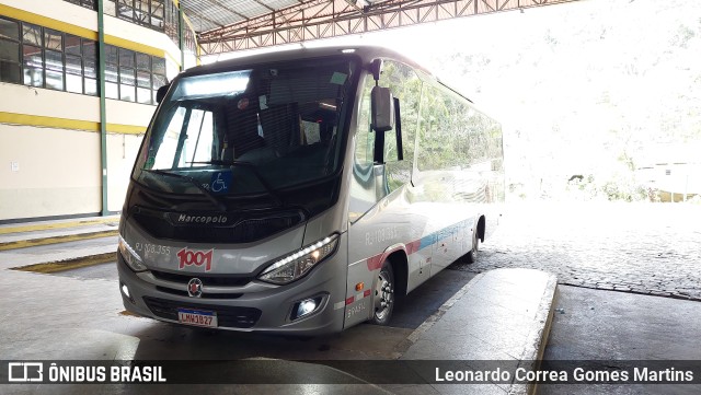 Auto Viação 1001 Rj 108.355 na cidade de Nova Friburgo, Rio de Janeiro, Brasil, por Leonardo Correa Gomes Martins. ID da foto: 10489427.