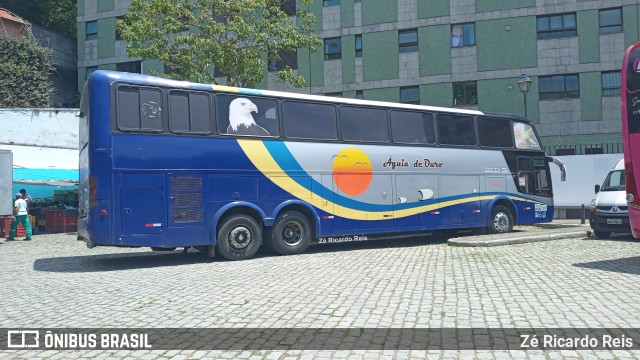 Águia de Ouro Turismo 9153 na cidade de Petrópolis, Rio de Janeiro, Brasil, por Zé Ricardo Reis. ID da foto: 10489193.