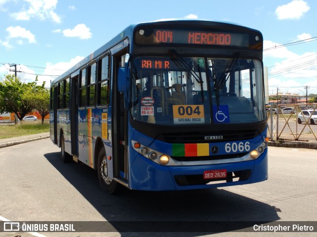 Viação Atalaia Transportes 6066 na cidade de Aracaju, Sergipe, Brasil, por Cristopher Pietro. Número da foto: #10488082.