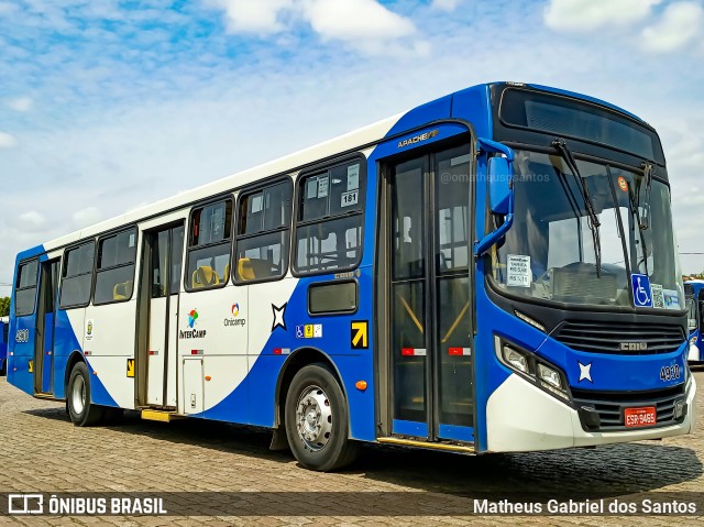 Onicamp Transporte Coletivo 4930 na cidade de Campinas, São Paulo, Brasil, por Matheus Gabriel dos Santos. ID da foto: 10489249.