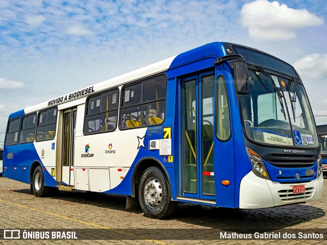 Onicamp Transporte Coletivo 4901 na cidade de Campinas, São Paulo, Brasil, por Matheus Gabriel dos Santos. ID da foto: 10489217.