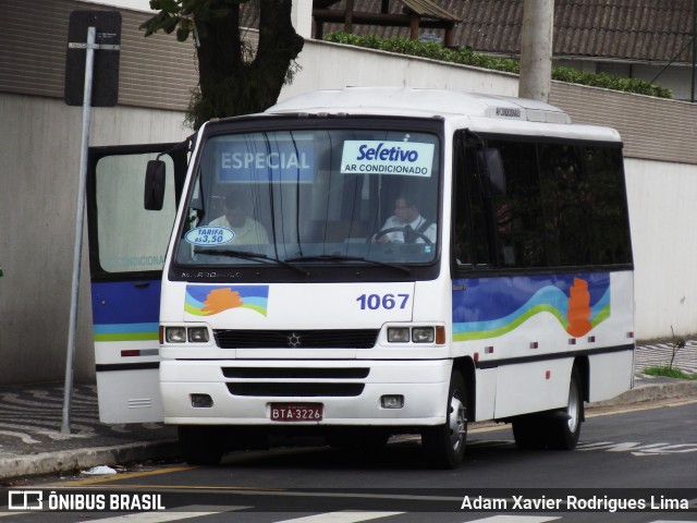 Guaiúba Transportes 1067 na cidade de Santos, São Paulo, Brasil, por Adam Xavier Rodrigues Lima. Número da foto: #10489601.