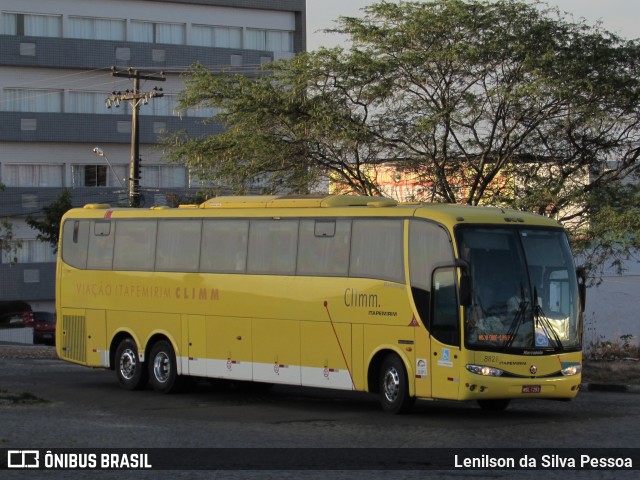 Viação Itapemirim 8821 na cidade de Caruaru, Pernambuco, Brasil, por Lenilson da Silva Pessoa. ID da foto: 10488237.