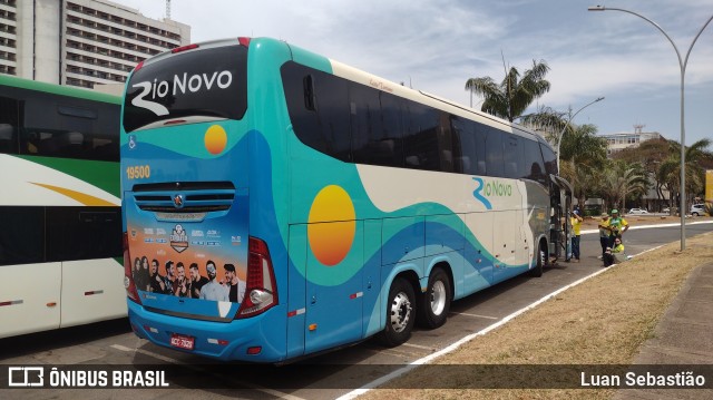 Viação Xavante 19500 na cidade de Brasília, Distrito Federal, Brasil, por Luan Sebastião. Número da foto: #10491262.