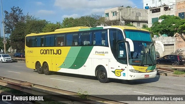 Empresa Gontijo de Transportes 17350 na cidade de Belo Horizonte, Minas Gerais, Brasil, por Rafael Ferreira Lopes. Número da foto: #10491875.
