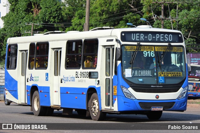 Transportes Águas Lindas BL-91608 na cidade de Ananindeua, Pará, Brasil, por Fabio Soares. ID da foto: 10491960.