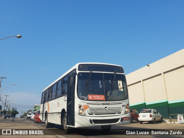 Transvida Transporte Coletivo 1832 na cidade de Ji-Paraná, Rondônia, Brasil, por Gian Lucas  Santana Zardo. ID da foto: 10492075.