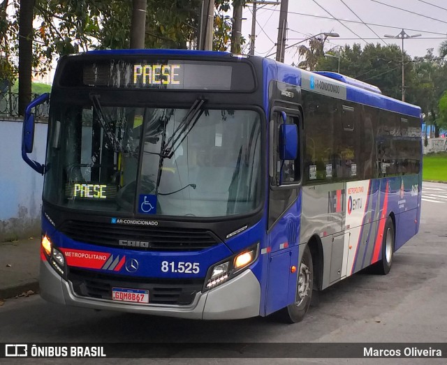 Next Mobilidade - ABC Sistema de Transporte 81.525 na cidade de Santo André, São Paulo, Brasil, por Marcos Oliveira. ID da foto: 10493570.
