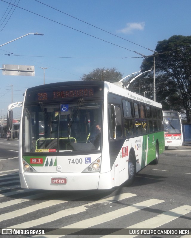 Next Mobilidade - ABC Sistema de Transporte 7400 na cidade de São Paulo, São Paulo, Brasil, por LUIS FELIPE CANDIDO NERI. Número da foto: #10493986.