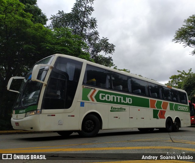 Empresa Gontijo de Transportes 20055 na cidade de São Paulo, São Paulo, Brasil, por Andrey  Soares Vassão. ID da foto: 10492552.