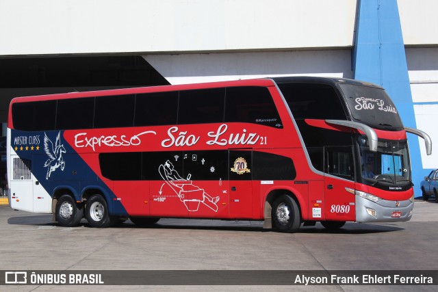 Expresso São Luiz 8080 na cidade de Goiânia, Goiás, Brasil, por Alyson Frank Ehlert Ferreira. Número da foto: #10493685.