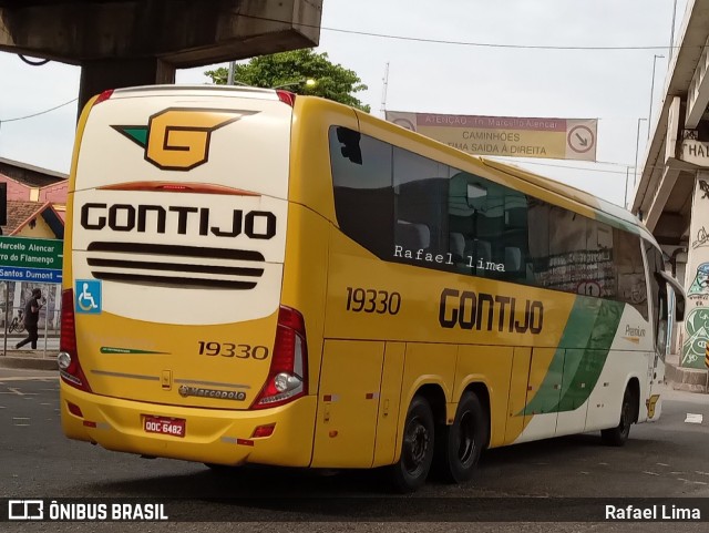 Empresa Gontijo de Transportes 19330 na cidade de Rio de Janeiro, Rio de Janeiro, Brasil, por Rafael Lima. ID da foto: 10438234.