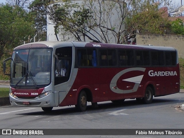 Expresso Gardenia 3630 na cidade de Varginha, Minas Gerais, Brasil, por Fábio Mateus Tibúrcio. Número da foto: #10439569.