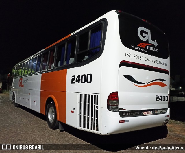 GL Turismo 2400 na cidade de Divinópolis, Minas Gerais, Brasil, por Vicente de Paulo Alves. Número da foto: #10437529.