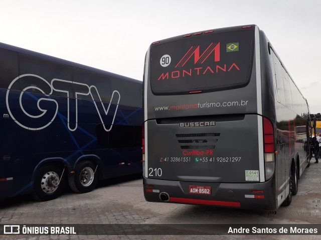 Montana Turismo 210 na cidade de Curitiba, Paraná, Brasil, por Andre Santos de Moraes. Número da foto: #10438026.