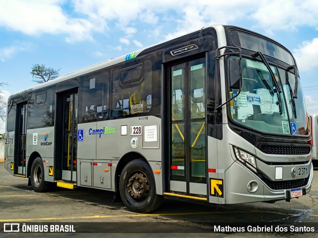 Expresso CampiBus 2371 na cidade de Campinas, São Paulo, Brasil, por Matheus Gabriel dos Santos. Número da foto: #10437454.