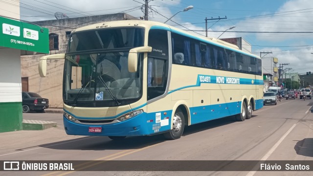 Viação Novo Horizonte 1034911 na cidade de Barra da Estiva, Bahia, Brasil, por Flávio  Santos. Número da foto: #10439587.