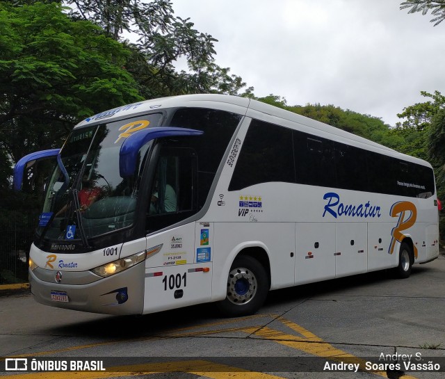 Romatur Transportadora Turística 1001 na cidade de São Paulo, São Paulo, Brasil, por Andrey  Soares Vassão. Número da foto: #10439411.