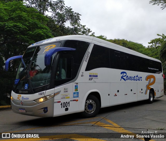 Romatur Transportadora Turística 1001 na cidade de São Paulo, São Paulo, Brasil, por Andrey  Soares Vassão. ID da foto: 10439411.