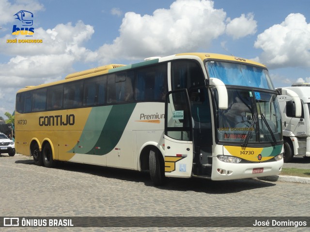 Empresa Gontijo de Transportes 14730 na cidade de Escada, Pernambuco, Brasil, por José Domingos. ID da foto: 10439406.