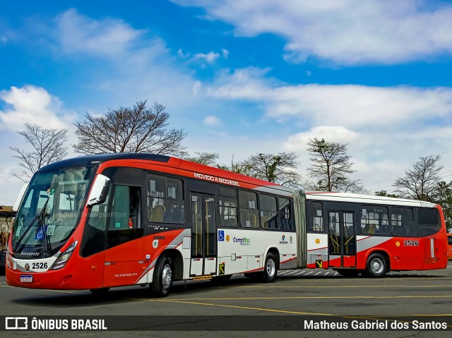 Expresso CampiBus 2526 na cidade de Campinas, São Paulo, Brasil, por Matheus Gabriel dos Santos. ID da foto: 10437555.