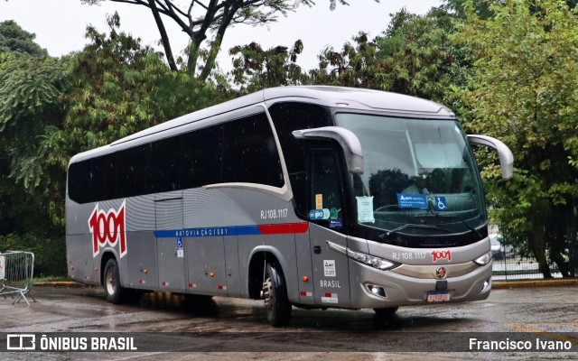 Auto Viação 1001 RJ 108.1117 na cidade de São Paulo, São Paulo, Brasil, por Francisco Ivano. Número da foto: #10437722.