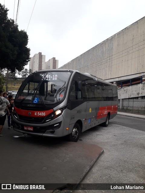 Allibus Transportes 4 5486 na cidade de São Paulo, São Paulo, Brasil, por Lohan Mariano. Número da foto: #10438986.